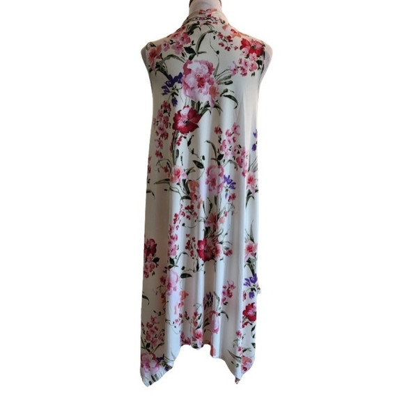 🆕️⬇️Robert Louis Sleeveless High-low Floral Dress - Picture 5 of 8